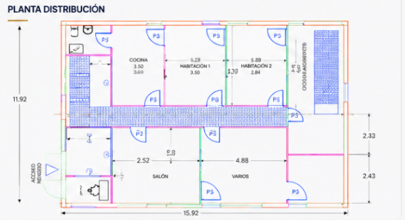 Planta de distribución del centro K9